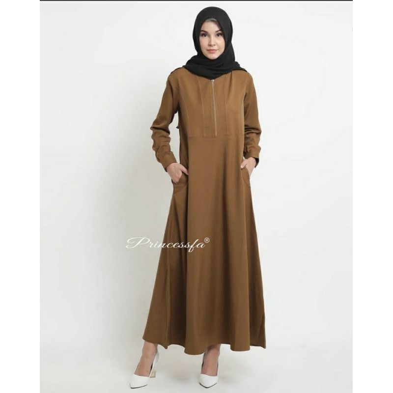 GAMIS BUSUI PNS PDH PEMDA KHAKI COKLAT TUA BAHAN DIJAMIN ADEM DIPAKAI