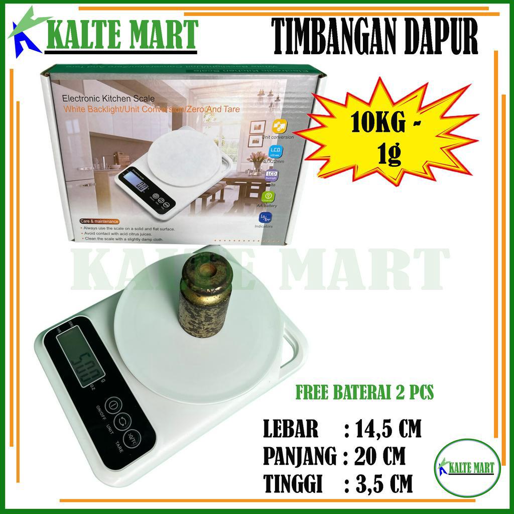 Timbangan Digital X5 10kg Timbangan Dapur Buah 10kg 1gram