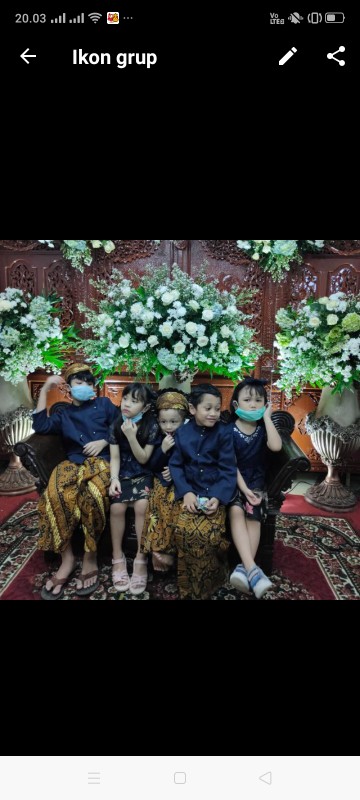 Blangkon Batik Anak Paud - Sd