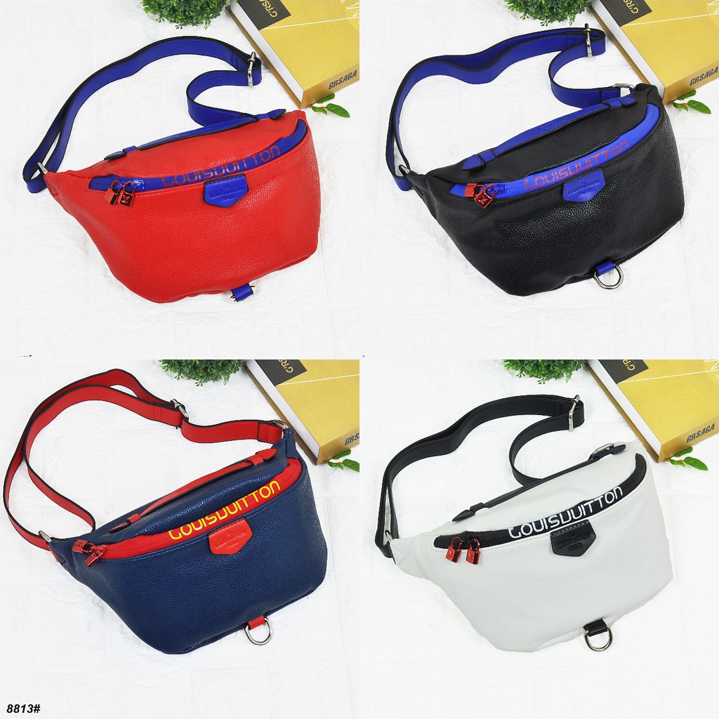 TAS LOUIS VUITTON BUMBAG 8813 LAV TAS SLEMPANG WANITA TAS IMPORT TAS BATAM MURAH TAS BRANDED