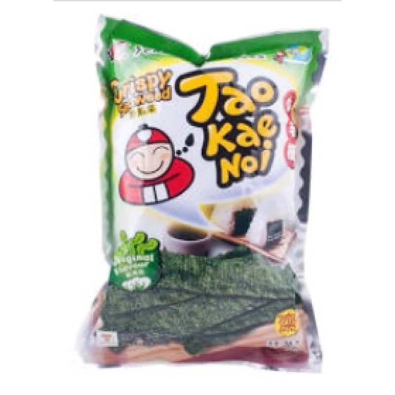 

seeweed tao kae noi crispy original 32 gram