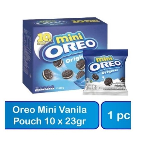 

Oreo Mini Vanila dan Coklat Isi 10 pcs