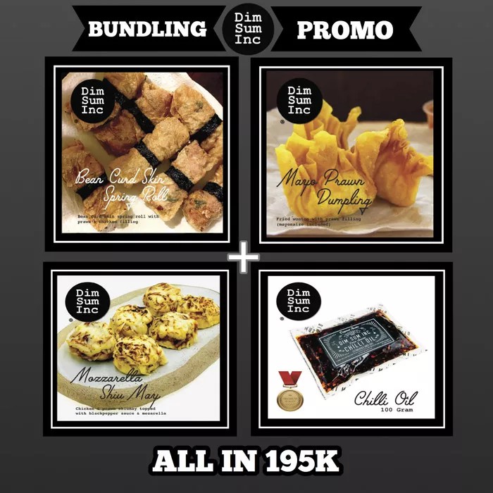

Paket Hemat Dimsum by Dim Sum inc/siomay/lumpia udang/pangsit udang