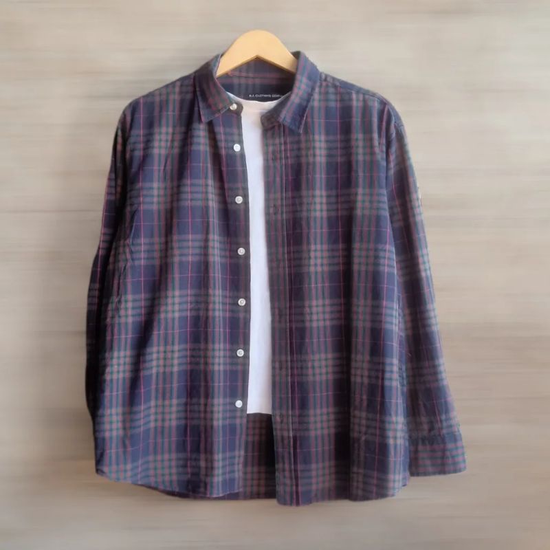 Preloved Kemeja Katun Flanel Nj Clothing