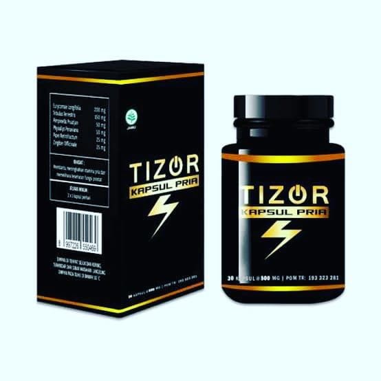 TIZOR ORIGINAL KAPSUL PRIA HERBAL ANTI PROSTAT PENAMBAH ST-MINA PRIA BRO