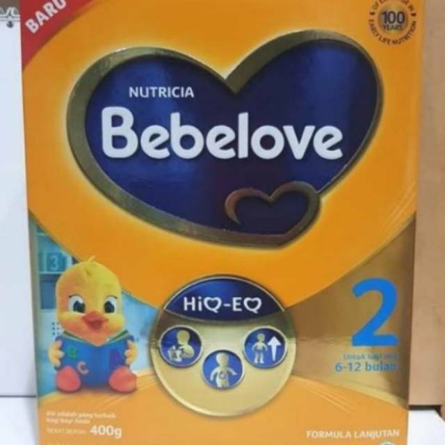 Bebelove 2 susu formula bayi nutricia usia 6-12 bulan 400gr