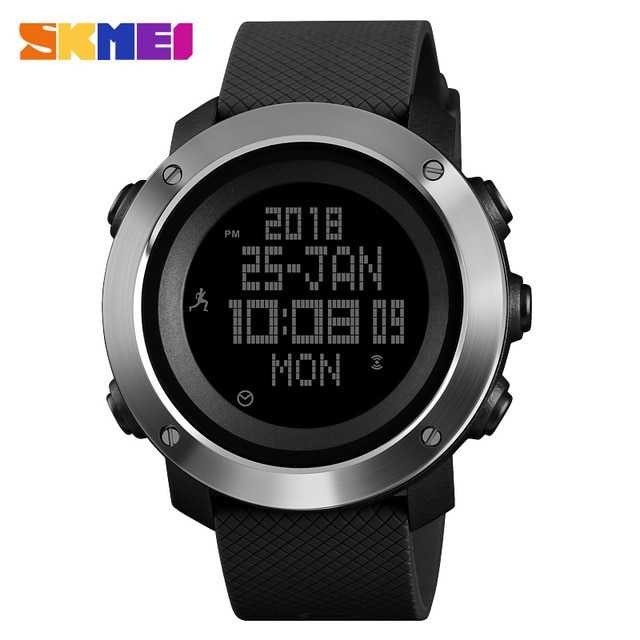 SKMEI Jam Tangan Digital Pria Pedometer Compass - 1431