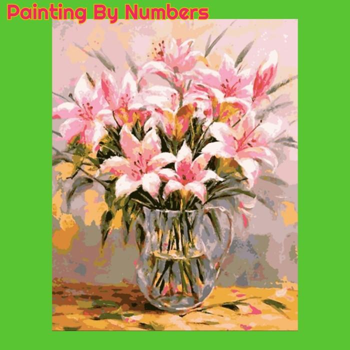 

Pittura | Diy Painting By Number - Lily Super Murah