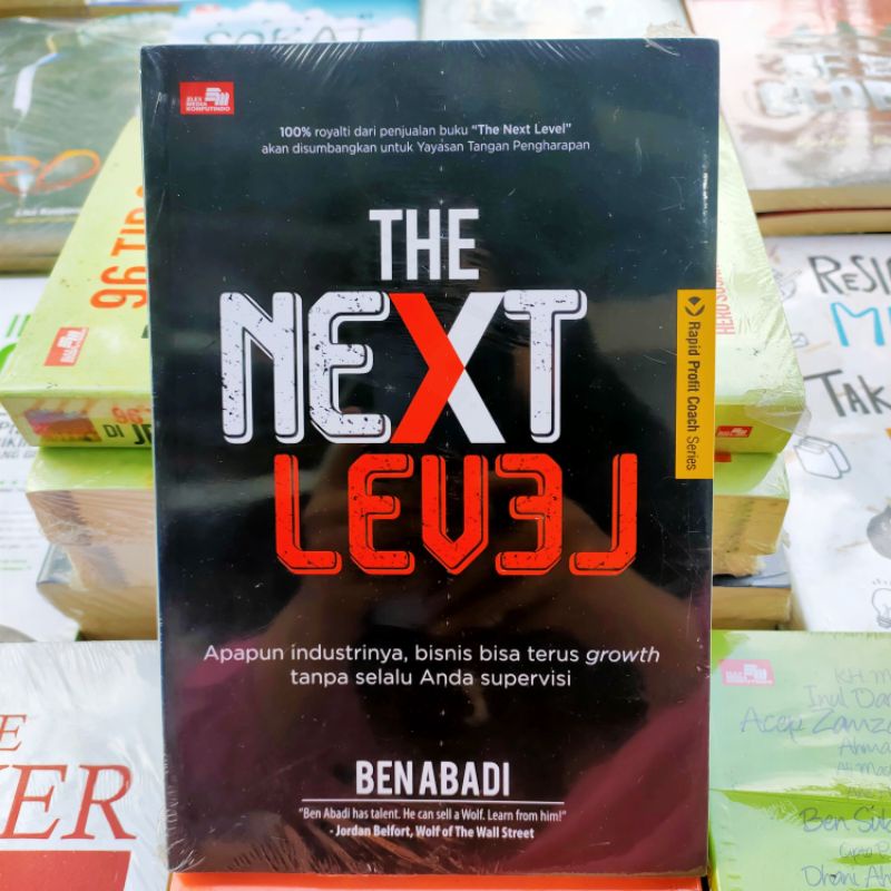 OBRAL BUKU INSPIRASI / INSPIRATIF / INSPIRASIONAL / KITA MESTI TELANJANG / DI BALIK JARI - JARI / ORIGINAL #5C-The next level