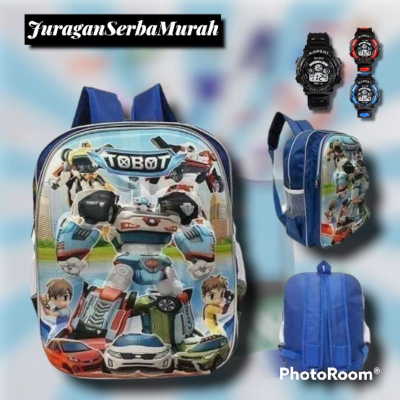 TAS SEKOLAH ANAK LAKI ULTRAMEN EMBOS / TAS ANAK LAKI LAKI SD / TAS ANAK LAKI LAKI 3D TIMBUL