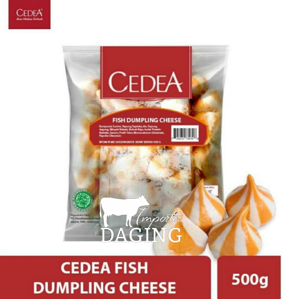 

Cedea Dumpling Fish Cheese 500gr