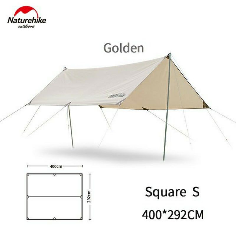 FLYSHEET GIRDER SHELTER NATUREHIKE NH20TM006 (SQUARE SIZE S) // FLYSHEET NATUREHIKE NEW 2020
