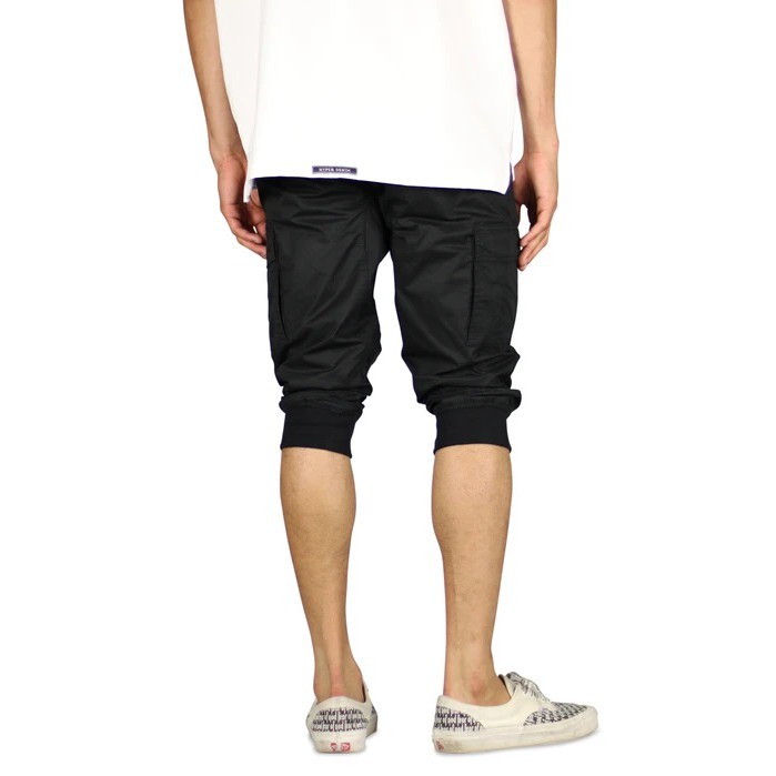 Hyperdenim Ella Cargo Short - Black 100% Authentic