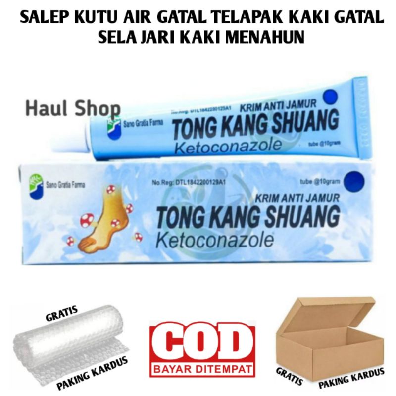 SALEP KUTU AIR GATAL TELAPAK KAKI GATAL SELA JARI KAKI MENAHUN