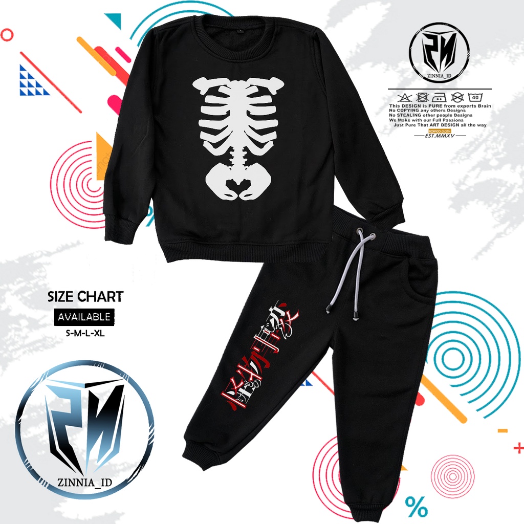SETELAN SWEATER ANAK ANIME MANGA kemono jihen - HOODIE ANAK / JAKET ANAK UNISEX - ZINNIA_ID