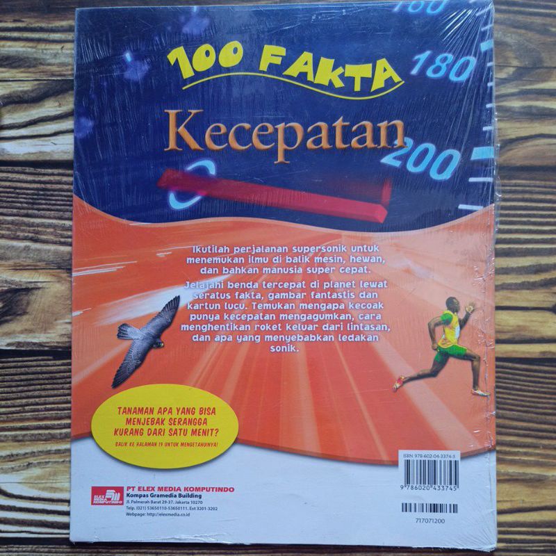 Buku Anak - 100 Fakta Kecepatan