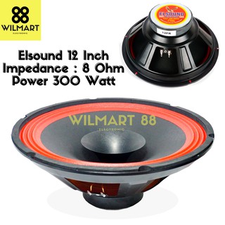 [✅COD] Speaker Elsound 12 inch FULLRANGE Woofer Speaker 12” Full Range