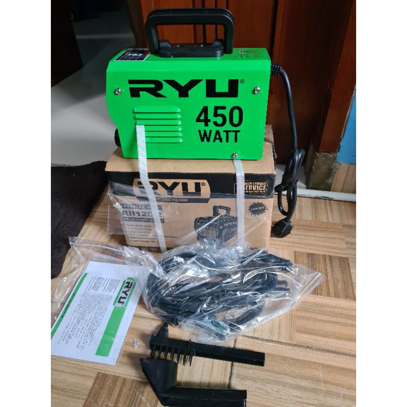 Ryu Mesin Trafo Las Listrik / Trafo Welding Inverter IGBT120 450W