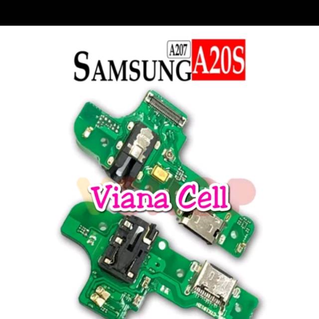 FLEXIBLE FLEXIBEL BOARD KONEKTOR CHARGER CAS SAMSUNG A20S A207 ORI