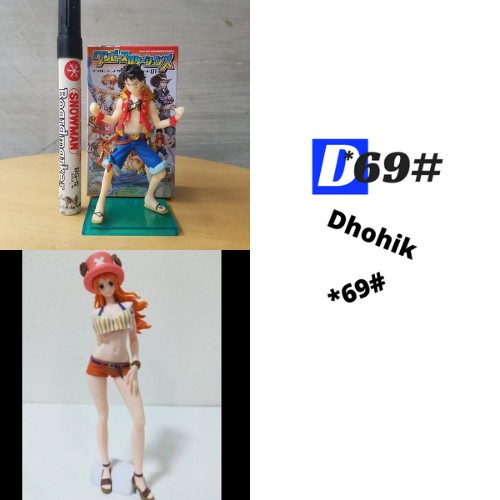 Action figure ONE PIECE - Luffy & Nami