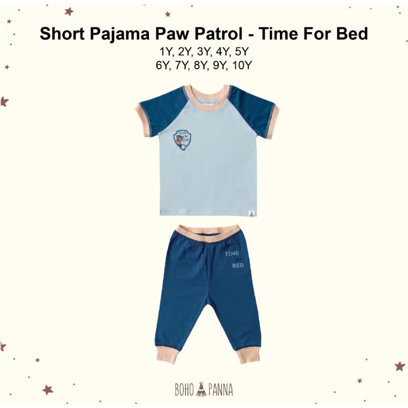 Short Pajama Size 6-10Y