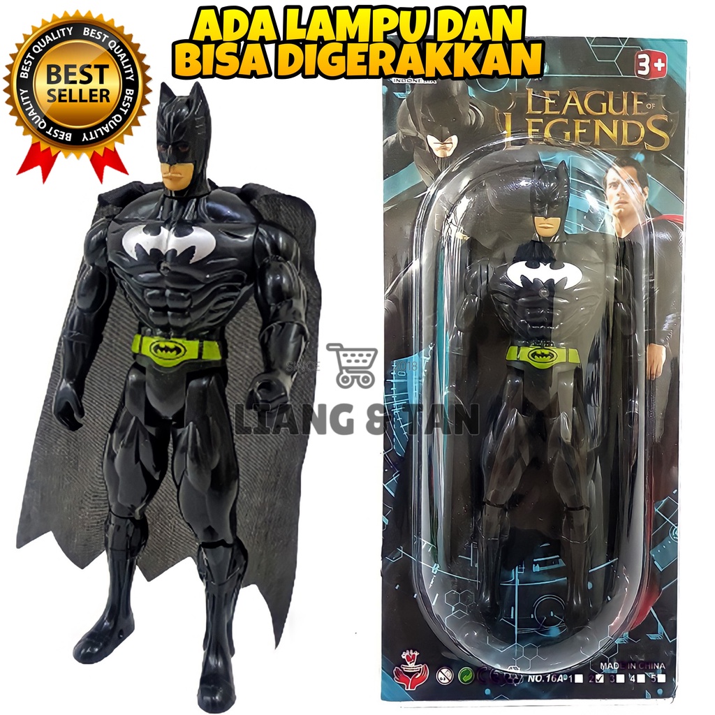 ( BISA COD ) PROMO Mainan Anak Robot Batman Action Figure / Mainan Anak Laki Laki Robot Artikulasi L