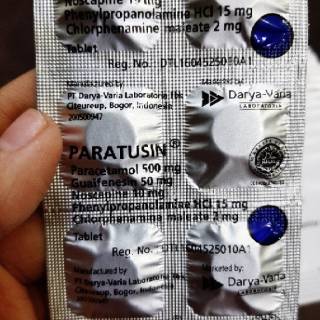 Jual PARATUSIN TABLET / ANAK DEWASA / OBAT DEMAM PANAS BATUK PILEK FLU