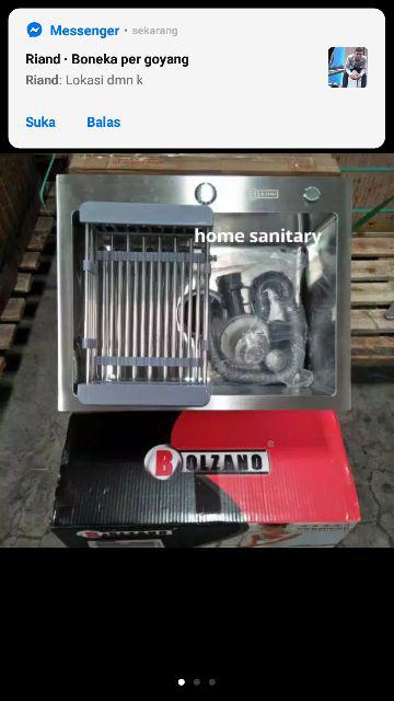 Kitchen Sink/bak Cuci Piring Bolzano  50*40