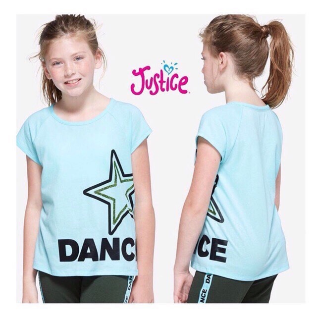 Kaos anak  justice  branded sisa ekspor baju  anak  perempuan 