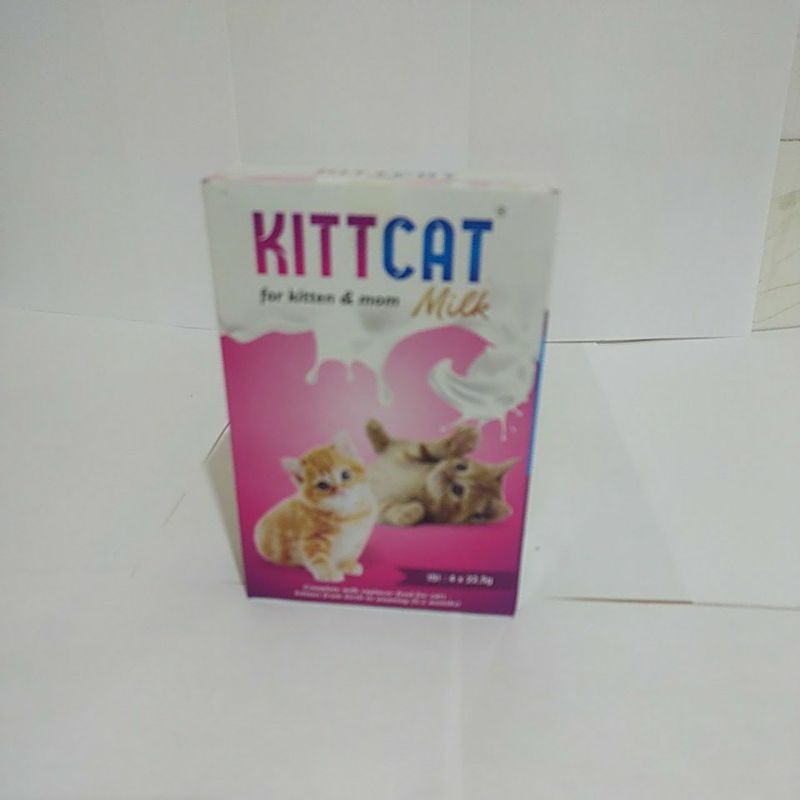 susu kucing 1box 4saset kittcat