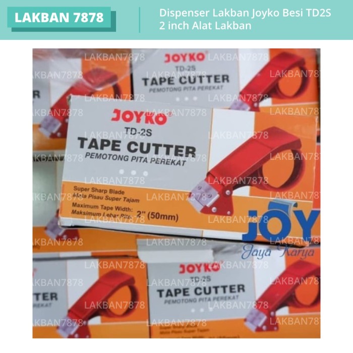 

Nikmati Dispenser Lakban Joyko Besi Td2S 2Inch Alat Lakban Trendi