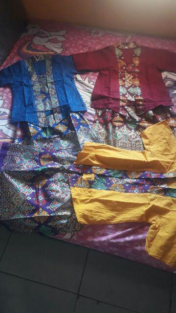 Kebaya Kutubaru Batik Anak