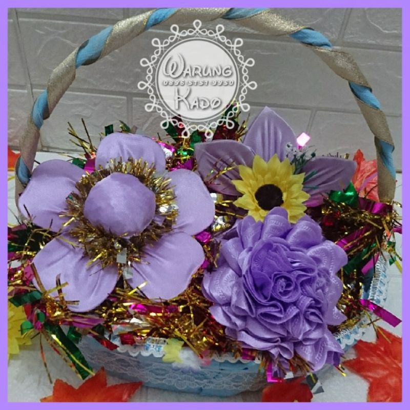 BEST PRODUCT  PARCEL BAJU TIDUR KIMONO BENTUK BUNGA HANTARAN SESERAHAN MAHAR KIMONO SATIN BAJU TIDUR