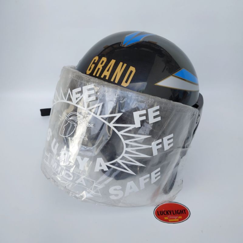 HELM JADUL MERK GRAND cocok untuk pengguna astrea