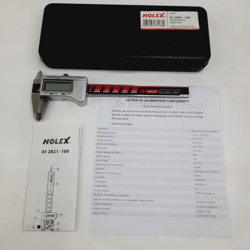 Sigmat / Caliper Digital 4" ( 100 MM ) HOLEX ( 412821100 )