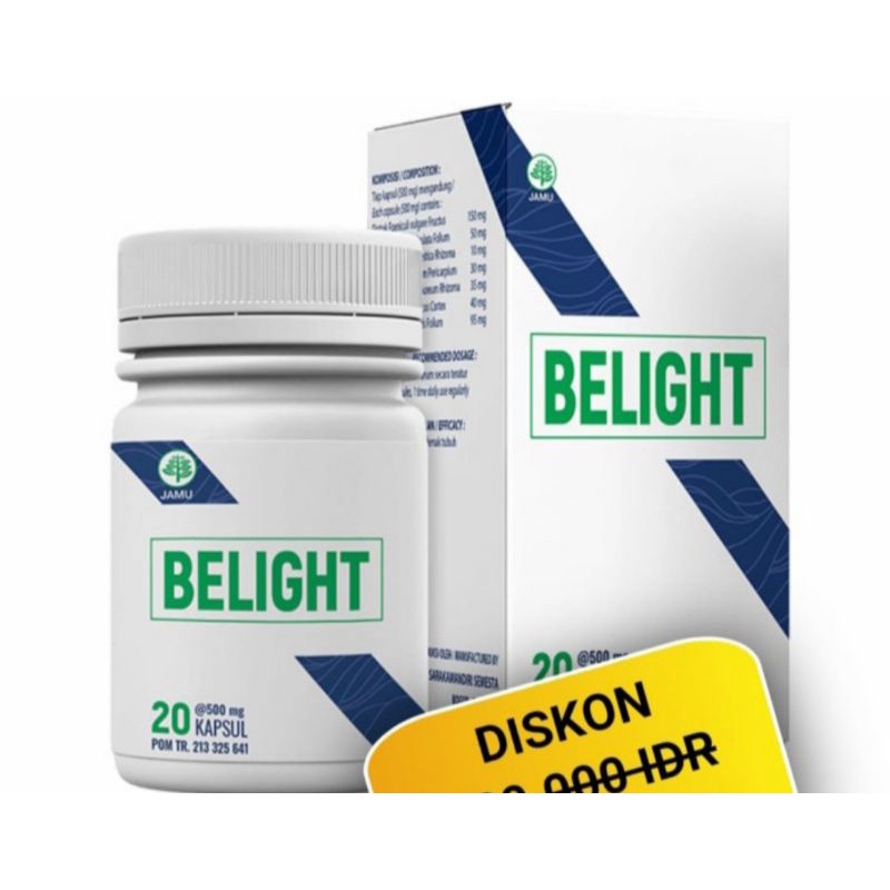 BELIGHT ASLI 100% MENURUNKAN BERAT BADAN TERBUKTI NYATA BER BPOM RESMI Belight Obat Diet Original He