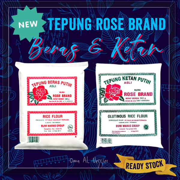 

ROSE BRAND - Tepung Beras / Tepung Ketan 500 Gr
