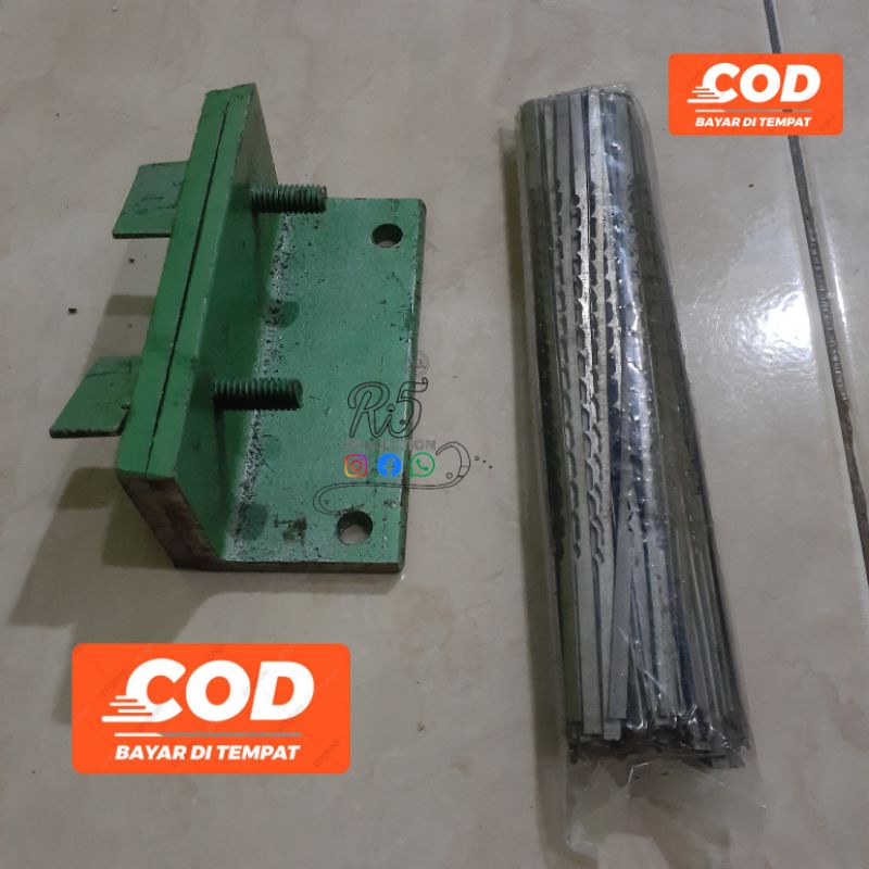 PENJEPIT GERGAJI BOBOK UKIR KAYU & MATA GERGAJI BOBOK 19CM