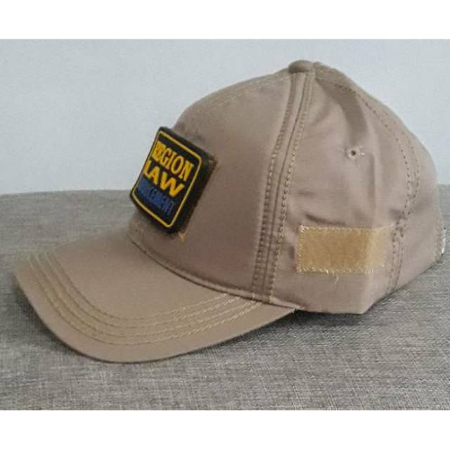 TOPI REGION LAW ENFORCEMENT - TOPI SATPOL PP - TOPI REGION LAW VELCRO TAN