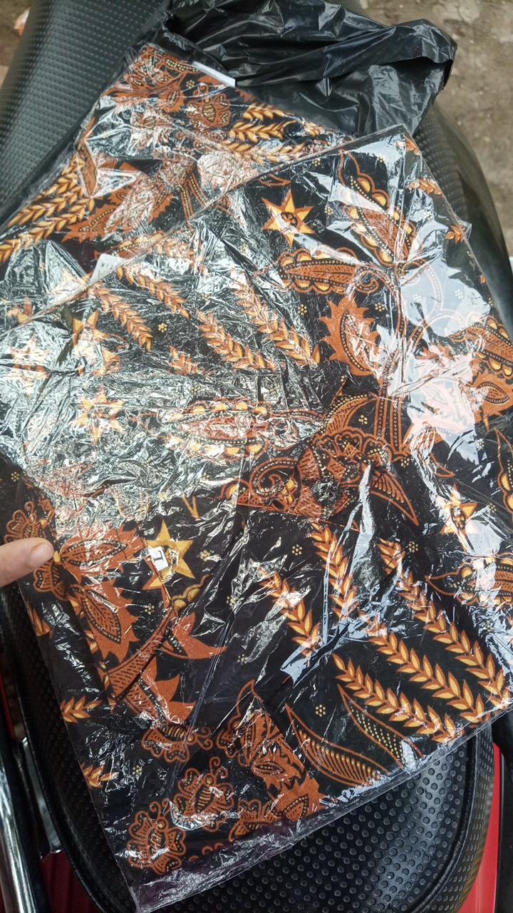 Nivana Batik Couple Keluarga Atasan Batik Pria Wanita Motif Manggar