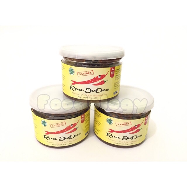 

Sambel Ikan Roa Judes Juara Pedes 115 gram