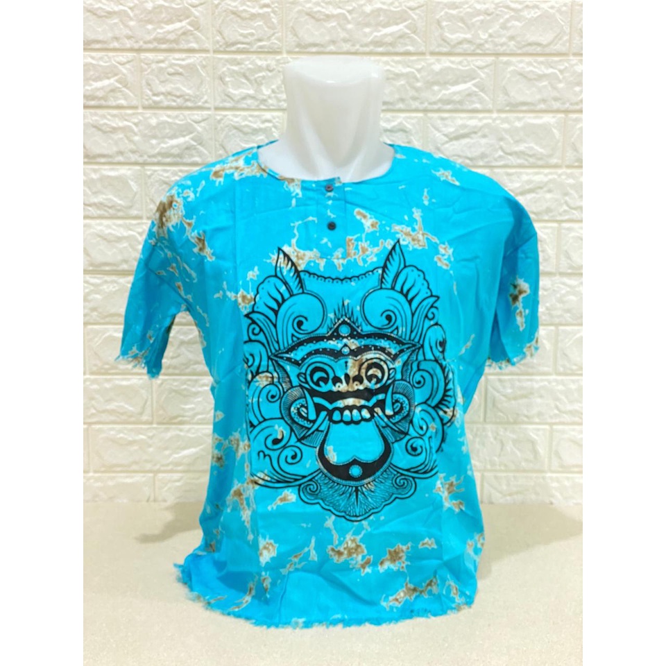 BAJU BALI BARONG ACAK DASAR WARNA ALL SZ