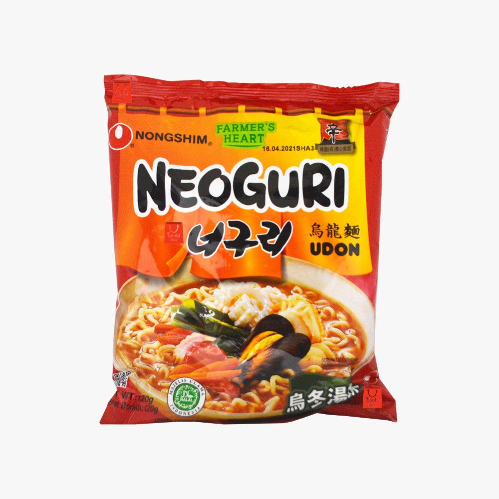 

Nongshim Neoguri Udon Mie Instant Korea - 120gr