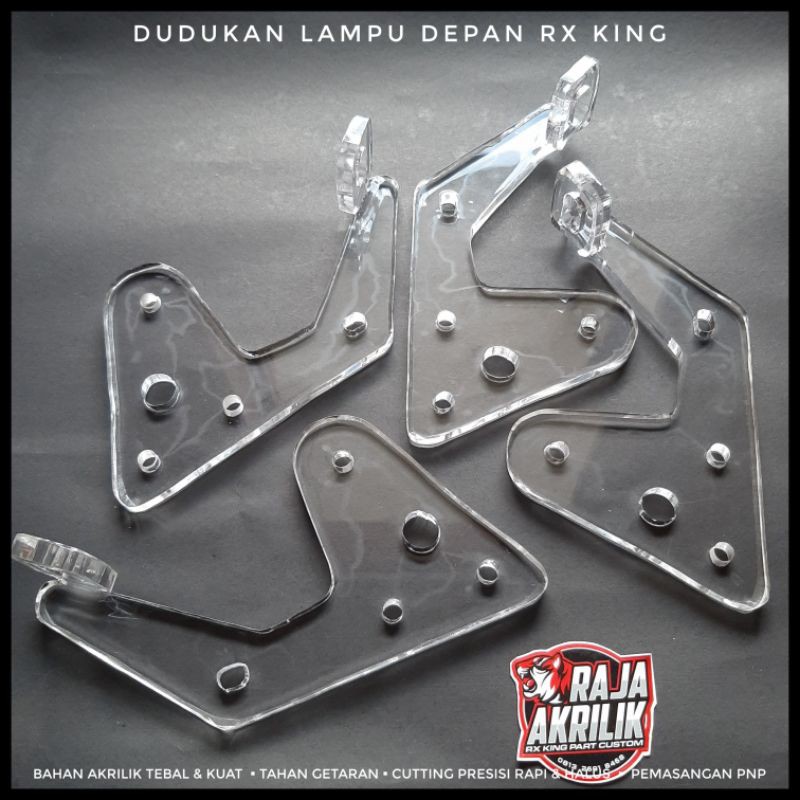 Dudukan Lampu Depan RX King