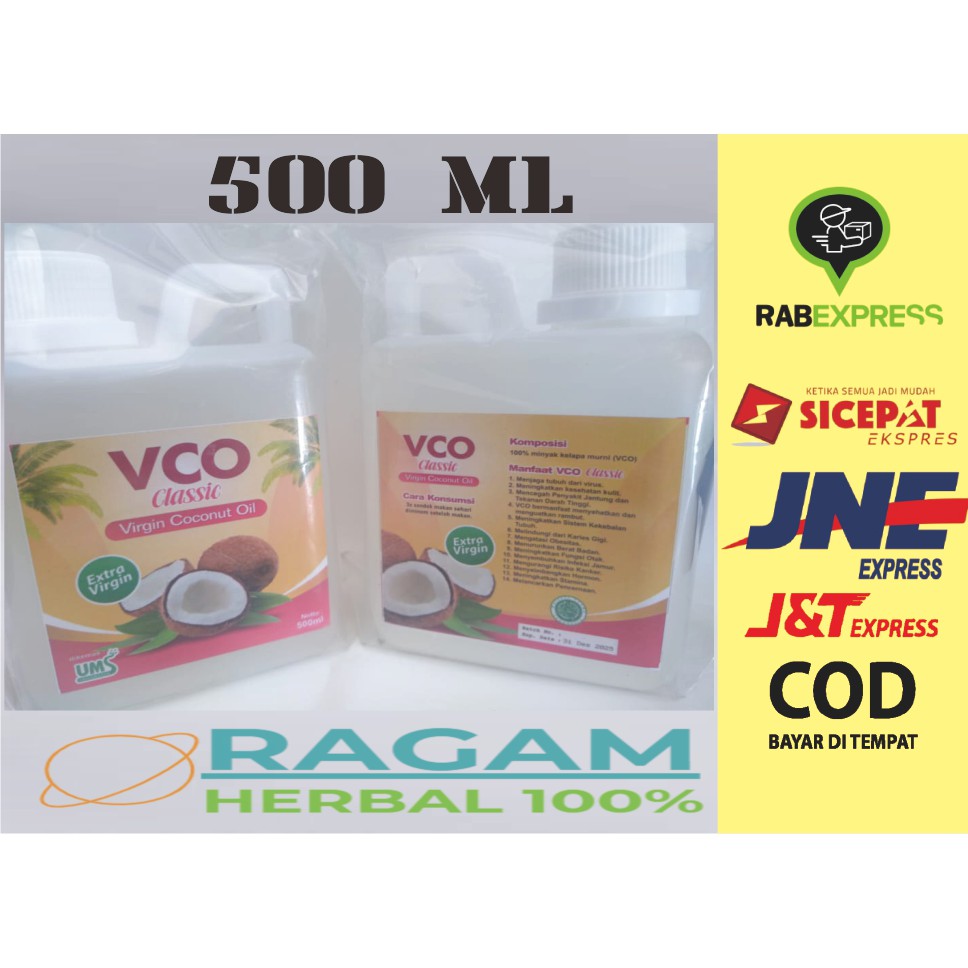 

MINYAK EXTRA VIRGIN COCONUT OIL 500 ML EVCOO