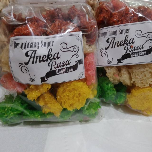 

Rengginan Aneka Rasa (mentah)