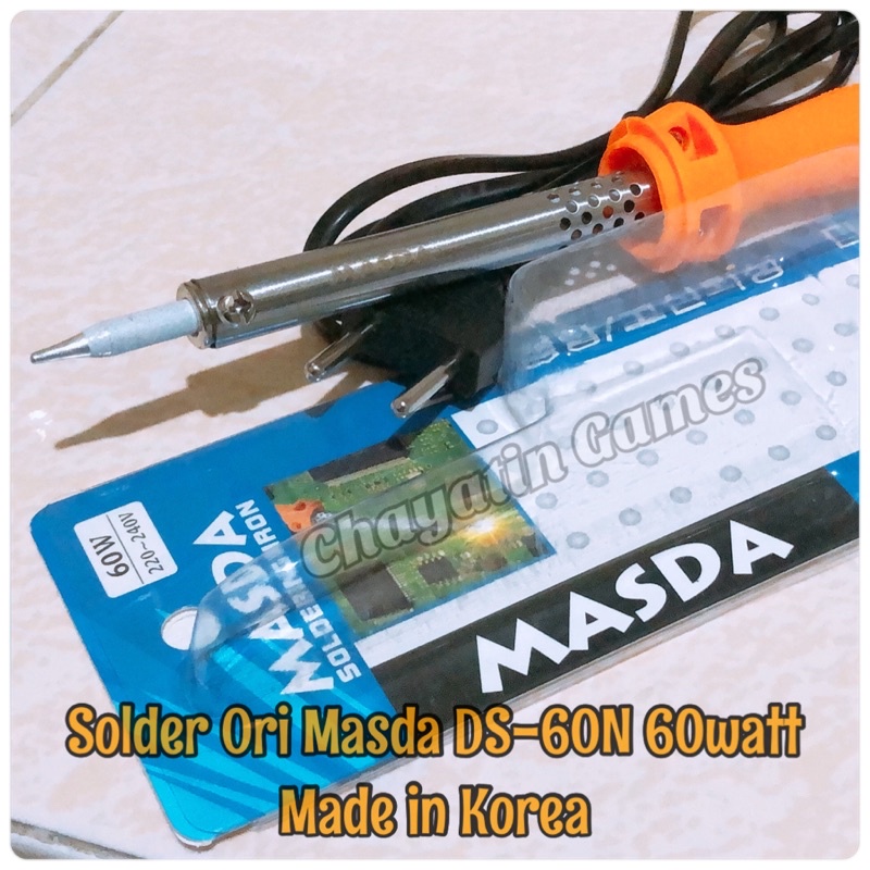 Solder Masda DS60N / DS-60N 60Watt Made in Korea