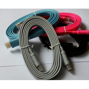 Kabel HDMI to HDMI (male-male) Flat 1.8 Meter Ver 1.4