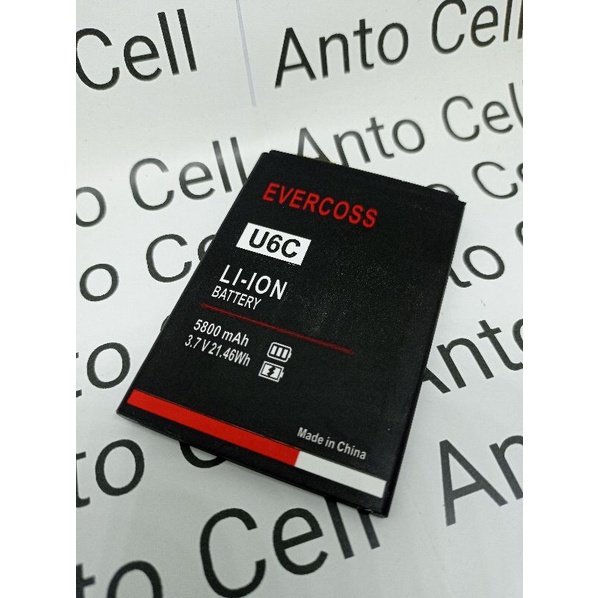 Baterai batre Evercoss U6C Xtream 2 prime original battery hp