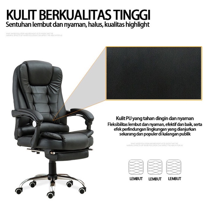 Kursi Kantor Direktur Direksi/ Kursi Kerja / Kursi Belajar / Kursi Santai  / Kursi Putar /Kursi Gaming / kursi komputer HM26